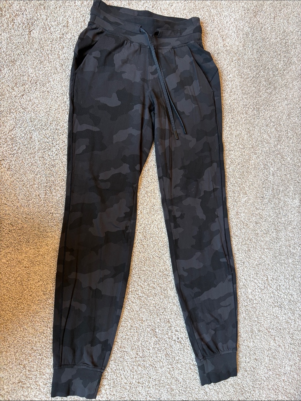 lululemon athletica Black Camo Joggers